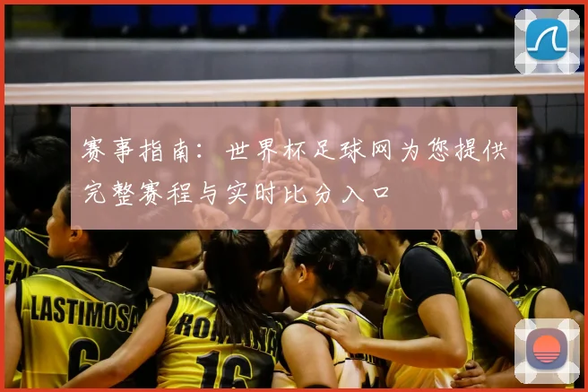 赛事指南：世界杯足球网为您提供完整赛程与实时比分入口