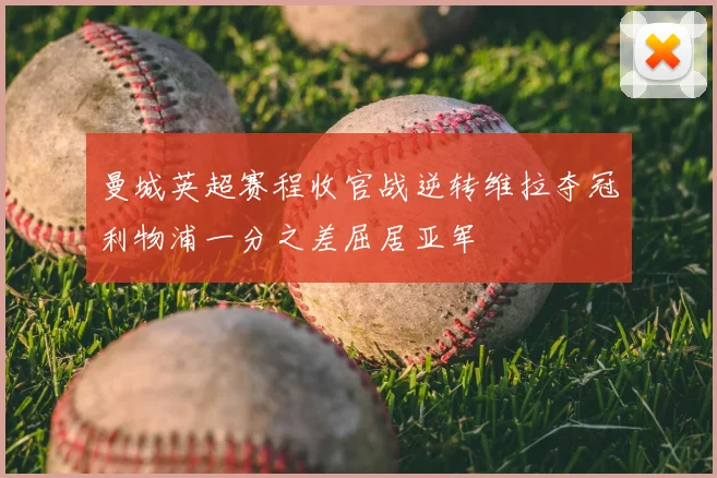 曼城英超赛程收官战逆转维拉夺冠利物浦一分之差屈居亚军